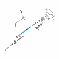 OEM Ford F-150 Heritage Upper Shaft Diagram - F5TZ-3524-A