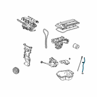 OEM 2004 Toyota Solara Guide Tube Diagram - 11452-0H011