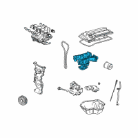 OEM Scion Case Assembly Diagram - 11420-28021