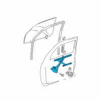 OEM 2015 Toyota Land Cruiser Regulator Diagram - 69802-60080