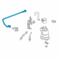 OEM 2014 Chevrolet Corvette Tube Diagram - 12630246