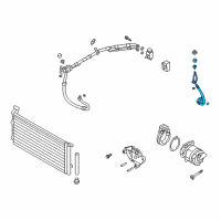 OEM 2019 Kia Optima Discharge Hose Diagram - 97762A8100