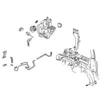 OEM 2000 Oldsmobile Silhouette Resistor Asm-Auxiliary Blower Motor Diagram - 10279825