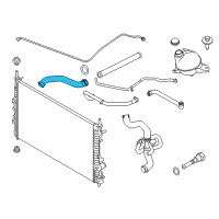 OEM Ford Transit-150 Upper Hose Diagram - CK4Z-8260-E