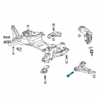 OEM 2015 Jeep Cherokee Bolt-6 LOBE External Head Diagram - 6510980AA