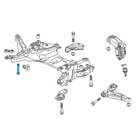 OEM Chrysler Bolt-HEXAGON FLANGE Head Diagram - 6511018AA