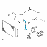 OEM 2013 Toyota RAV4 Suction Hose Diagram - 88704-0R040