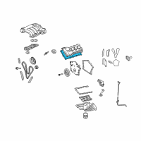 OEM Dodge Magnum Gasket-Cylinder Head Cover Diagram - 4663980AC