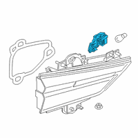 OEM BMW Bulb Holder, Rear Light In Trunk Lid, Left Diagram - 63-21-7-489-479