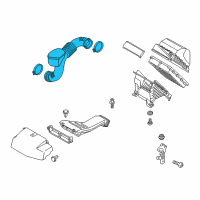 OEM Hyundai Santa Fe Sport Hose Assembly-Air Intake Diagram - 28130-4Z700