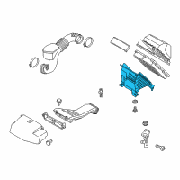 OEM Hyundai Santa Fe Sport Body-Air Cleaner Diagram - 28112-C5100