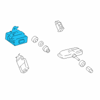 OEM Toyota Matrix Control Module Diagram - 89769-02010