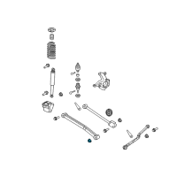 OEM 2022 Jeep Wrangler Nut-Hex FLANGE Lock Diagram - 6513132AA