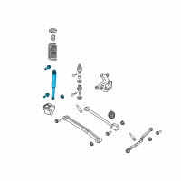 OEM 2021 Jeep Wrangler ABSBR Kit-Suspension Diagram - 68383632AB