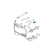 OEM 2006 Kia Optima Fitting Assembly-Water Outlet Diagram - 2562238000