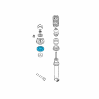 OEM BMW Upper Spring Pad Diagram - 33-53-1-091-924