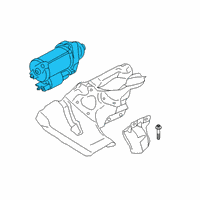 OEM 2021 BMW M760i xDrive Starter Diagram - 12-41-8-621-648