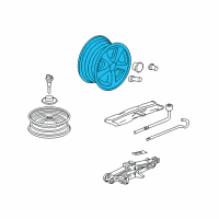 OEM Honda Accord Disk, Aluminum Wheel (16X6 1/2Jj) (Enkei) Diagram - 42700-SDR-C81