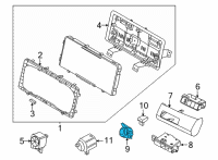 OEM 2021 Hyundai Santa Fe Sw Assembly-Button Start Diagram - 93500-S1100-VCA