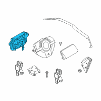 OEM 2009 Saturn Astra Clock Spring Diagram - 93190930