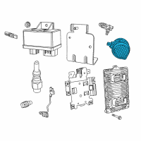 OEM 2017 Ram 1500 Sensor-Mass AIRFLOW Diagram - 68151956AB