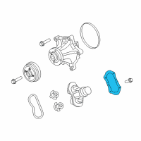 OEM 2010 Ford F-250 Super Duty Seal Diagram - 8C3Z-8592-E