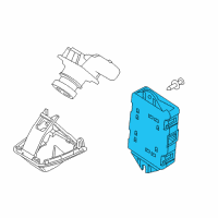 OEM 2013 Ford Focus Control Module Diagram - CV6Z-19H405-A