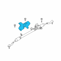 OEM Dodge Shield-Heat Diagram - 68090437AC