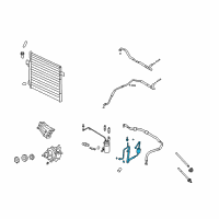 OEM 2009 Ford Explorer Sport Trac Pressure Tube Diagram - 9L2Z-19972-C