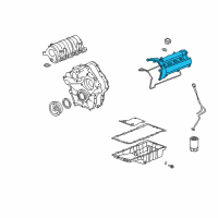 OEM Cadillac SRX Cover Asm-Camshaft Diagram - 12591265