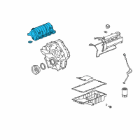 OEM 2000 Cadillac Eldorado Manifold Diagram - 19330172