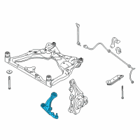 OEM 2014 Nissan Murano Link Complete-Transverse, Rh Diagram - 54500-1AT0B