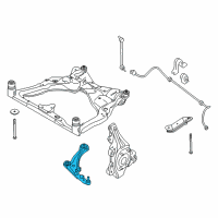 OEM Nissan Link Complete-Transverse, Rh Diagram - 54500-1AT0B