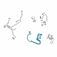 OEM 2015 Ford Edge Cooler Pipe Diagram - F2GZ-7C410-G