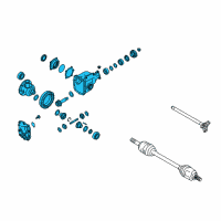 OEM Infiniti G25 Drive Final Diagram - 38500-AR53B