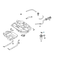 OEM 2001 Kia Rio Tube-TPRESSSEN Diagram - 0K01C18212