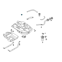 OEM 2002 Kia Rio Valve-Fuel Evaporator Diagram - 0K32A42980