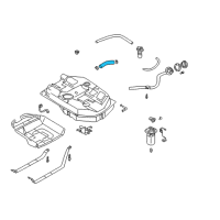 OEM Kia Rio Hose-Joint Diagram - 0K32A42231A