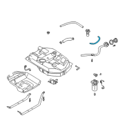 OEM 2003 Kia Rio Hose-EVAPORATOR Diagram - 31104FD200