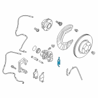 OEM 2012 BMW X6 Clip Diagram - 34-11-6-798-126