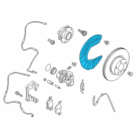 OEM 2018 BMW X4 Protection Plate Left Diagram - 34-10-6-870-615