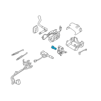 OEM Buick Terraza Cylinder Kit, Ignition Lock Diagram - 15794826