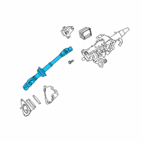 OEM 2021 Lexus ES300h Steering Shaft Diagram - 4522033350