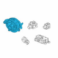 OEM GMC Canyon Clock Spring Diagram - 84316705