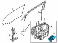 OEM 2022 Ford Mustang Mach-E MOTOR ASY - WINDOW OPERATING Diagram - LJ8Z-5823394-A