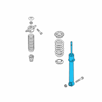 OEM 2020 Kia Sorento Rear Shock Absorber Assembly Diagram - 55310C6000