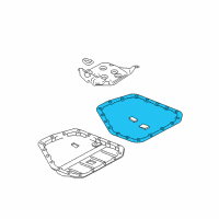 OEM 2005 Chevrolet Aveo Pan Gasket Diagram - 93741472