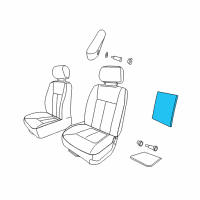 OEM 2011 Ram Dakota Pad-Heater Diagram - 5000024AB