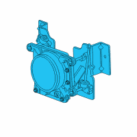 OEM 2009 Cadillac STS Distance Sensor Diagram - 25836974