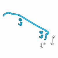 OEM 2015 Kia K900 BAR ASSY-FR STABILIZ Diagram - 548103N300SJ